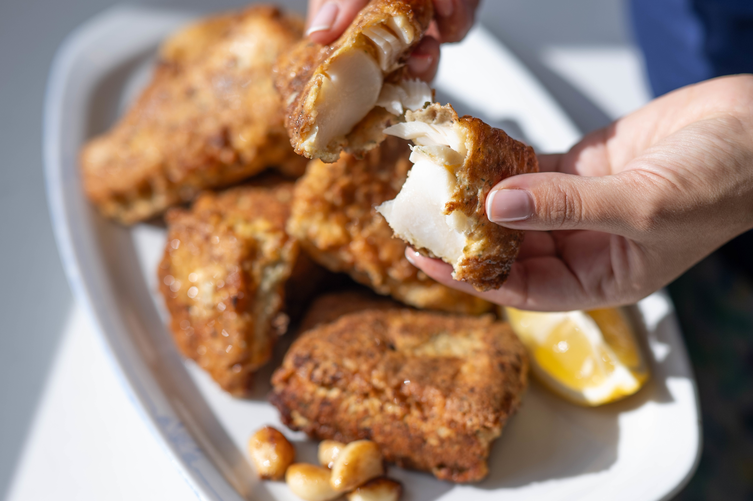 Sephardi Fried Fish (Pescado Frito)