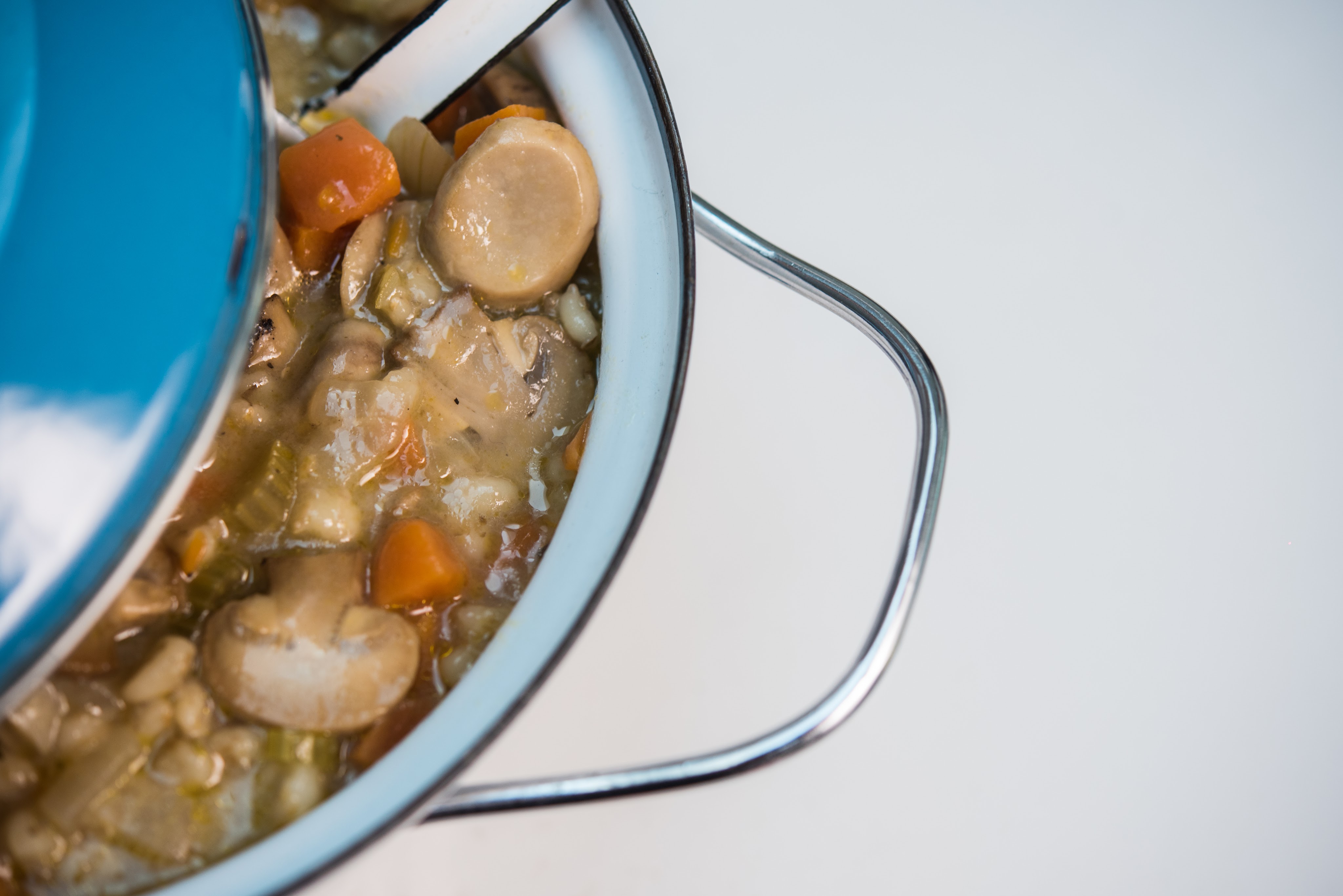 Krupnik (Mushroom Barley) Soup